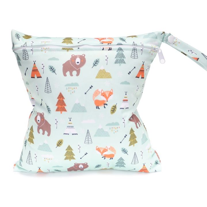 40%20Cartoon%20Printed%20Pattern%20Baby%20Single%20Zipper%20Diaper%20Bag%20Buggy%20bag%20Suitable%20for%20Overseas%20E-Commerce%20-%20Image%202