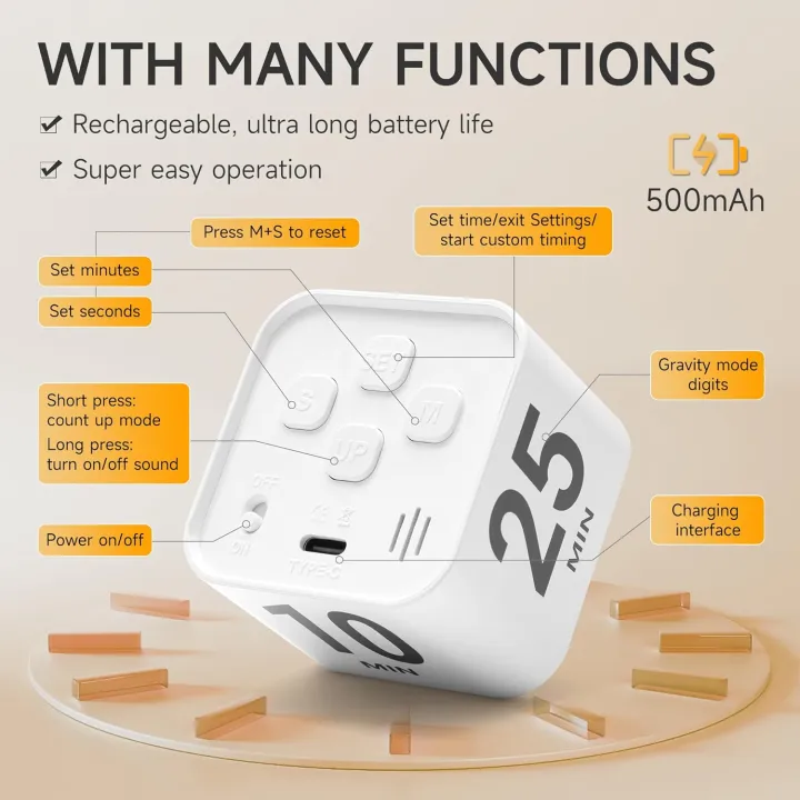 Promodoro%20Rotating%20Productivity%20Timer%205,%2025,%2010,%2050%20Minutes%20Preset,%20Desk%20Cube%20w/Gravity%20Sensor%20for%20ADHD,%20Mute%20Functions,%20Ideal%20for%20Work,%20Study,%20Kitchen,%20Back%20to%20School%20(White)%20-%20Image%202