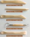 Polymer Clay Sculpting Tools Set - 5 Pcs Pottery Tool Kit. 
