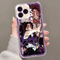 Demon Slayer Muzan Kokushibo Douma Phone Case For iPhone 7 8 SErelax2020 X XS XR 11 12 13 14 15 Pro Max Mini Plus Transparent Shell. 