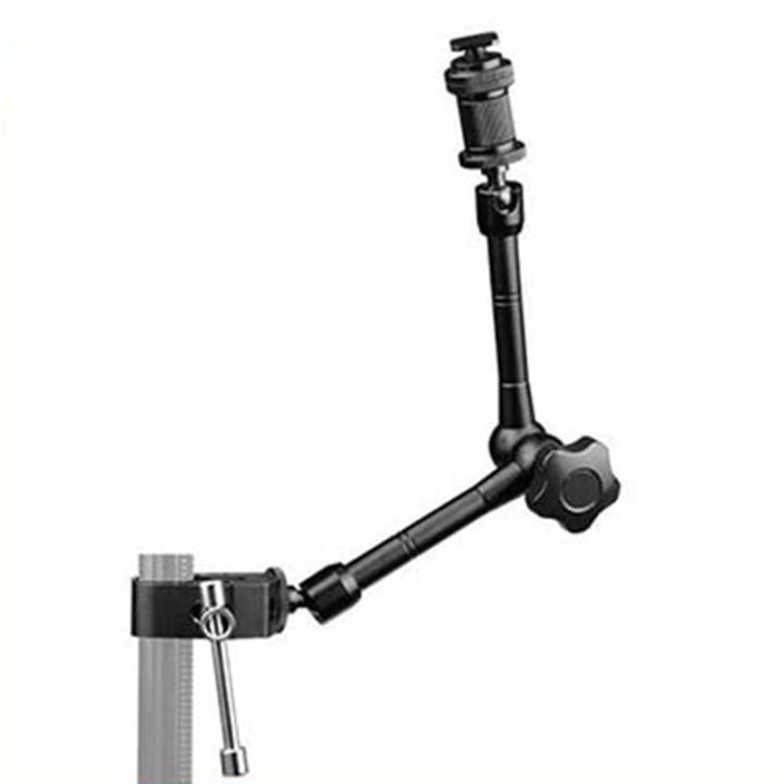 Magic%20Arm%20With%20Super%20Clamp%2011%20inch%20Articulating%20Friction%20Crab%20Clamp%20With%201/4%20inch%20And%203/8%20inch%20Thread%20For%20Dslr%20Camera%20Rig,%20Monitor,Led%20Lights%20And%20Flash%20Light%20-%20Image%205