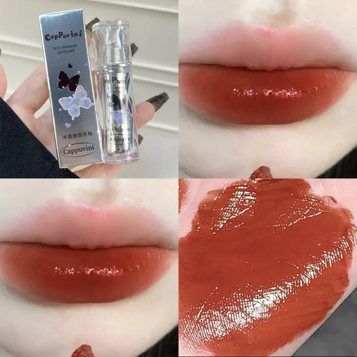 Cappuvini%20Butterfly%20Iced%20Mirror%20Lip%20Glaze%20Watery%20Moisturizing%20Lip%20Gloss%20Long%20Lasting%20No%20Fading%20Lip%20Tint%20-%20Image%203