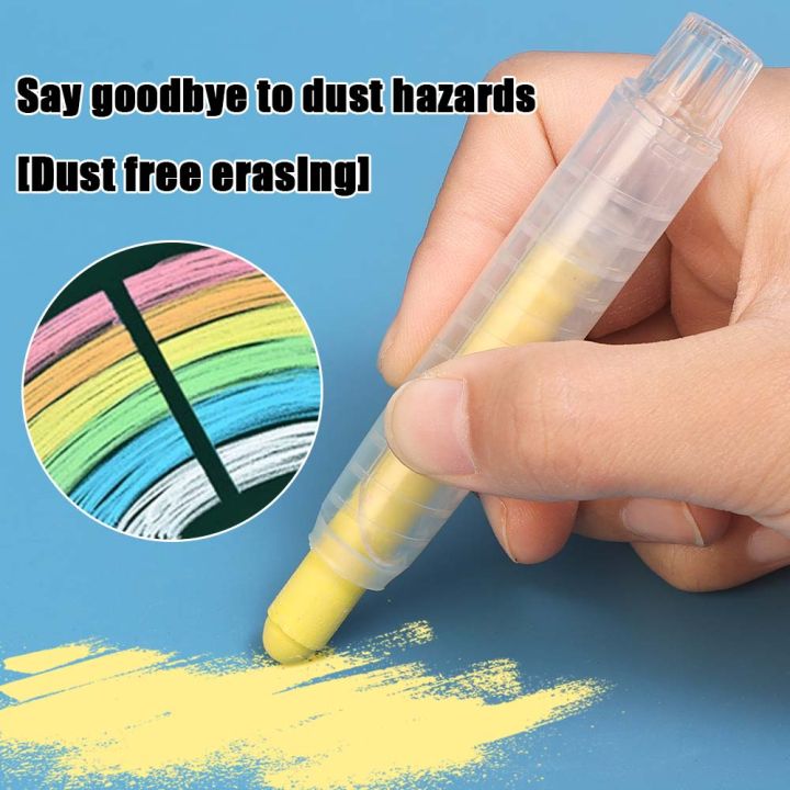 6Pcs%20Dust%20Free%20Chalk%20Pens%20Solid%20Blackboard%20Whiteboard%20Drawing%20Pens%20Teacher%20Chalk%20Marker%20Office%20Supplies%20-%20Image%203