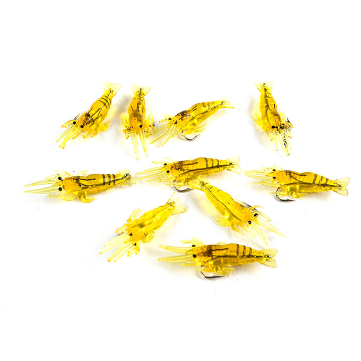 10Pcs%204cm%20Artificial%20Soft%20Shrimp%20Lure%20Worm%20For%20Fishing%20Bait%20Hook%20Crankbait%20Lures%20Creek%20-%20Image%202