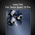 Tecno Spark 10 Pro Back Camera Lens Protector - Transparent (Not Glass). 