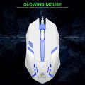 【FUPANG】Keyboard mouse kit gtx350 gaming PC rainbow computer. 