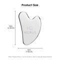 （NEW） Gua Sha Board Facial Gua Sha Scrapers Board Plate Tool Stainless Steel Gua Sha Massage Tool Natural Universal Facial Metal Gua Sha Board for SPA. 