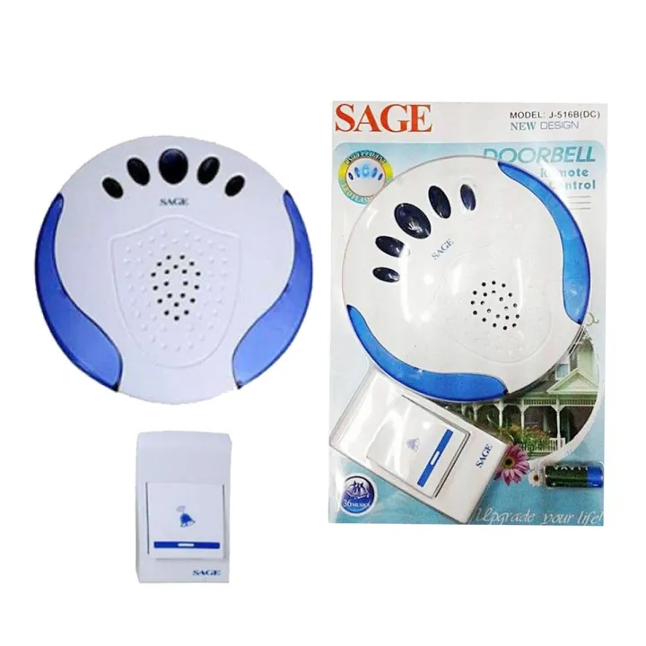 SAGE Portable Wireless Door Calling Bell With 36 Musics