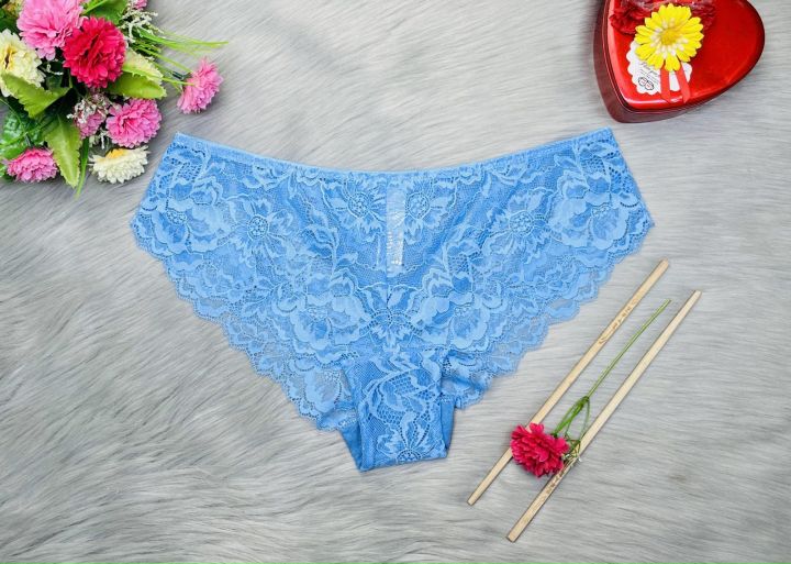 Womens%20Lace%20Panty%20Low%20Waist%20Cotton%20Briefs%20Underwear%20Soft%20Stretch%20Bikini%20Solid%20Cozy%20Lace%20Tanga%20Lace%20Cheeky%20Underwear%20for%20Women%20Lace%20Panties%20Net%20Panty%20Soft%20&%20Comfortable-%204%20PCS%20-%20Image%207