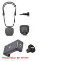 【Fast and Free Delivery】 Magnetic Neck Strap Holder Mount Bracket Adapter With Lanyard for Go Pro 13 12 Insta 360 X4 DJI Osmo Action 5 Pro 4 Camera.