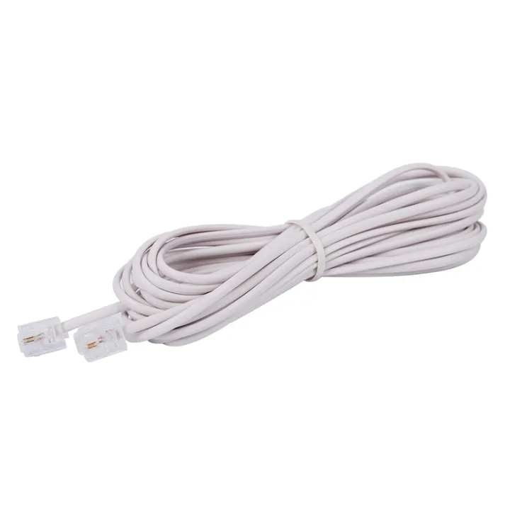 LKPCIGCXM%202X%206P2C%20RJ11%20Male%20to%20Male%20Plug%20Telephone%20Line%20Cable%20Wire%205M%20-%20Image%203