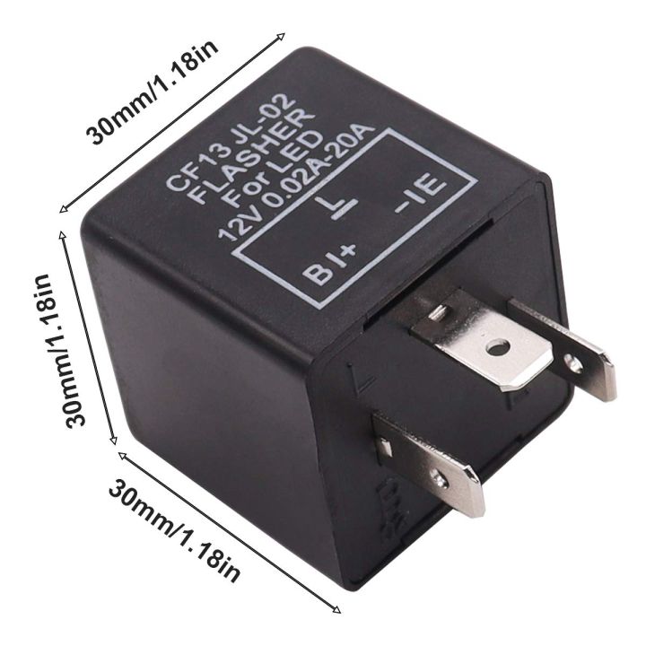 LED%20Turn%20Signal%20Light%20Bulbs%20Relay-2%20x%20CF13%20JL-02%20Relay-black%20-%20Image%209