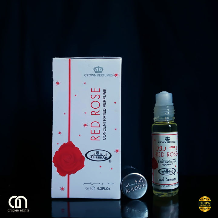 International Dubai product AL-REHAB Red Rose Concentrated perfume Used for male/female - 6 ml