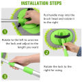 Car Wash Brush Cleaning Mop Detachable Broom Adjustable Long Handle Rotatable Brush Car Cleaning Accessories. 