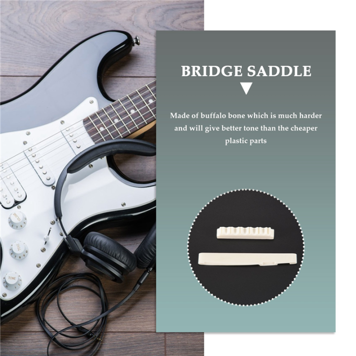 LKPCIGCXM%201Set%20Bone%20Bridge%20Saddle%20And%20Nut%20For%206%20String%20Acoustic%20Guitar%20-%20Image%204