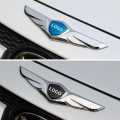 Car Front Hood Emblem Chromed Badge Sticker for Honda.