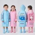 1Pcs Student Raincoat for Kids Boys and Girls With School Bag Pocket Waterproof Rain Coat for Children (Random Design)- (5yers to 15 years). 