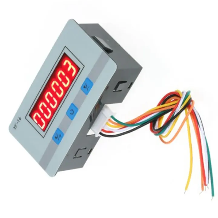 Digital Counter Module DC/AC5V-24V Hour Meter with NPN PNP Interface ...