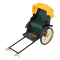 Retro Rickshaw Model, Simulation Alloy Rickshaw Model for Table. 