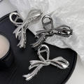 Metal Bow Hair Claw Bow Knot Personalised Advanced Bow Knot Shark Clip Vintage Ribbon Shape Claw Clip for Hair Styling Women's Fashion Hair Management Style Tool Accessorizing. 