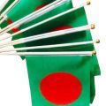 Bangladesh National Flag [ Desk Flag] 8 Inch BY 5 Inch (20 Pcs). 