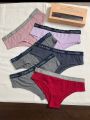 6-Piece Cotton Panty Set for Women - Soft, Comfortable, Branded Bikini Panties.