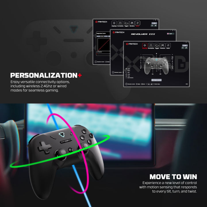 FANTECH%20WGP12s%20REVOLVER%20III%20WIRELESS%20MULTI-PLATFORM%20GAMEPAD%20Gaming%20Controller%20WHITE%20-%20Image%206