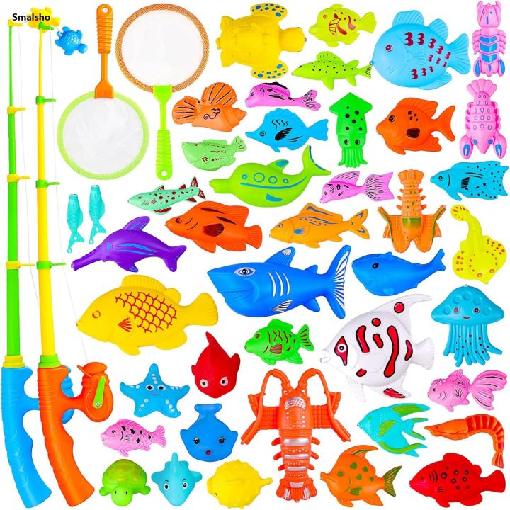 Kids%20Fishing%20Toy%20Set%20Play%20Water%20Toys%20for%20Baby%20Magnetic%20Rod%20and%20Fish%20with%20Inflatable%20Pool%20Outdoor%20Sport%20Puzzle%20Toys%20for%20Children%20-%20Image%202