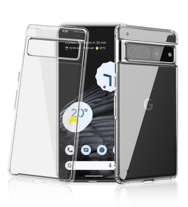 Google%20Pixel%207%20Pro%20Soft%20Transparent%20Durable%20Drop%20Protective%20TPU%20Back%20Cover%20-%20Image%203