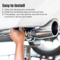 3-inch diameter Exhaust elbow pipe Polished finish 90 degree Bend tube SS304 stainless steel Rust-resistant Stainless steel.