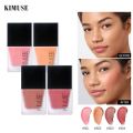 Girl’s Liquid Blush Peach Pink Cream Face Makeup Blush Cheek Contour Blush Cosmetics Blusher Cream Makeup Rouge Cheek Tint Blush. 