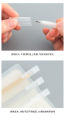 STA High quality professional gelly roll white gel pen for highlight and calligraphy.