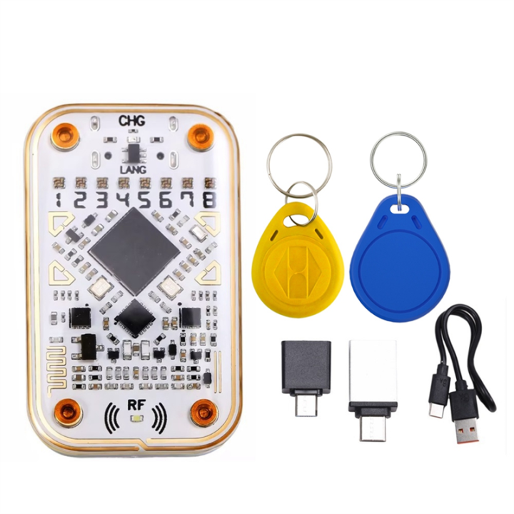 Chameleon Ultra RFID Smart Chip Reader+UID/5200 Keychain Smart Card Emulator 125K 13.56Mhz IC ID Card Decode NFC Tool