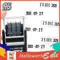 【Fashion】HelloWorld Date Stamp Office School Self Inking Stamp.