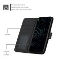 Vantime for iPhone 16 Pro Max 15 Plus iPhone 14 Retro PU Leather Wallet Case Flip Clasp Stand Cards Holder Casing. 