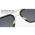 【beauty code store】(NEW)Edith Glasses Tony Iron Man Spider Sunglasses Women Men Metal Frame Eyeglasses. 