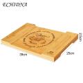 Wooden Chopping Board Bamboo Charcuterie Board with Grooves Food Serving Tray for Home Kitchen Eco-friendly Cutting Board. 