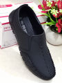 Exclusive High Quality Fashionable Artificial Leather Casual Shoes for Men (Black-Popular Casual Shoes). 