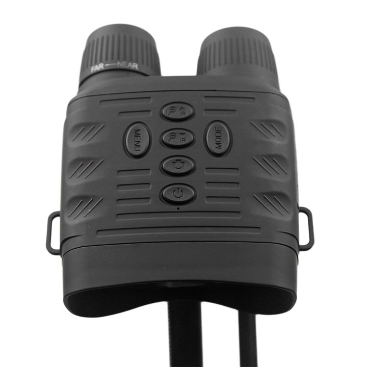 Night vision 4K infrared dual tube 3-screen charging hunting with 7 brightness levels - 01