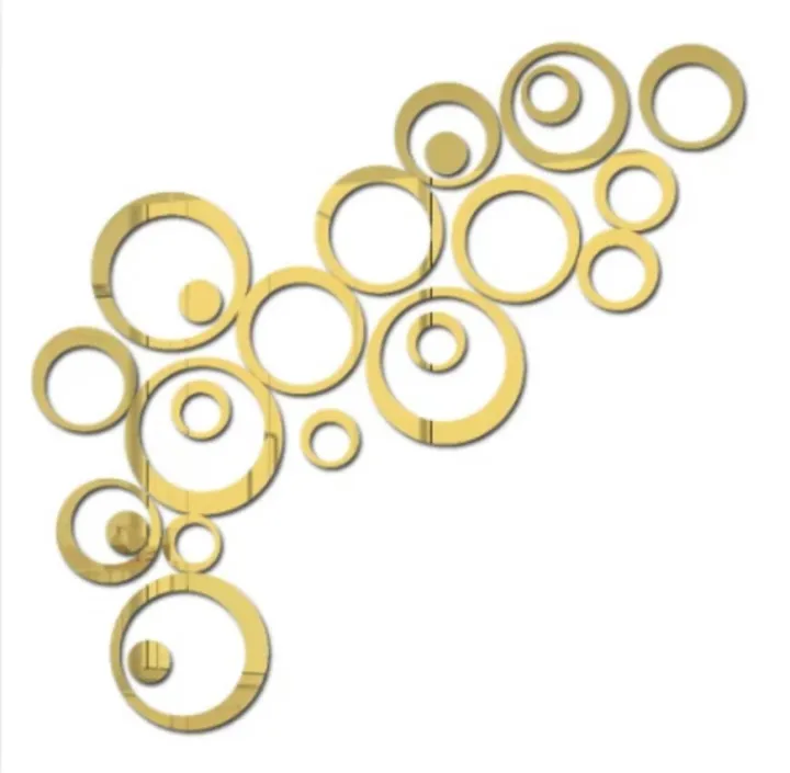 24Pcs%20DIY%203D%20Circle%20Mirror%20Wall%20Sticker%20Crystal%20Mural%20Decal%20Home%20Decor%20-%20Image%204