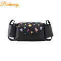 Universal Stroller Organizer With Insulated Cup Holder Phone Bag Stroller Hanging Bag Multi-Pocket Storage Bag. 