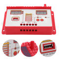 30A AMP MPPT Solar Panel Regulator Charge Controller 12V/24V With LED Display. 