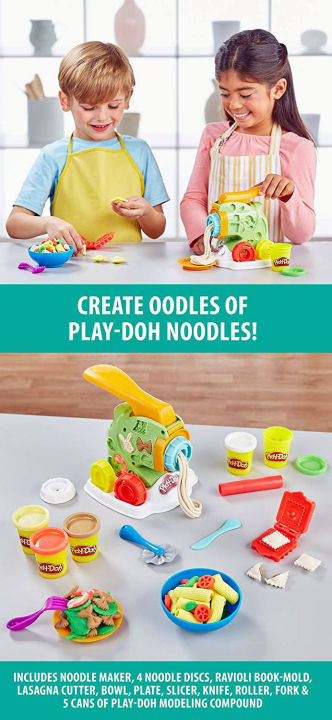 Play-Doh%20Kitchen%20Creations%20Clay%20Dough%20Noodles%20Maker%20Play%20Food%20Set%20for%20Kids%20with%205%20Non-Toxic%20Colors%20-%20Image%209