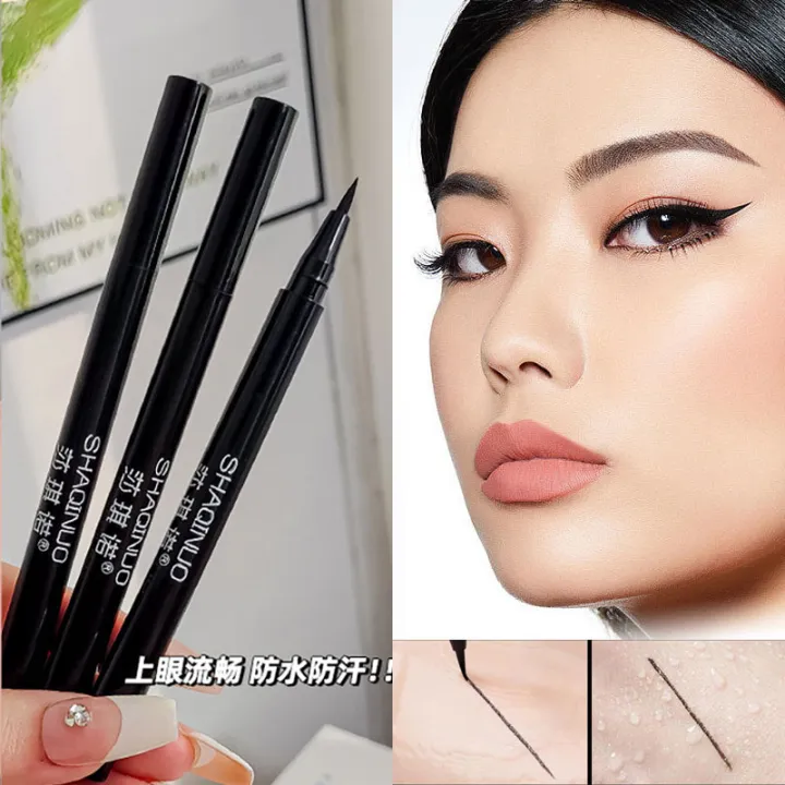 Dorisna%20Black%20Liquid%20Eyeliner%20Korean%20Makeup%20for%20Women%20Quick%20Dry%20Waterproof%20Eye%20Liner%20Long-lasting%20Eyeliner%20Pen%20-%20Image%203