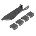 3 Fan Mount Rack PCI Slot Bracket for Video Card with Support 90MM/120MM Fan Bracket Kit with Fan 24BB. 