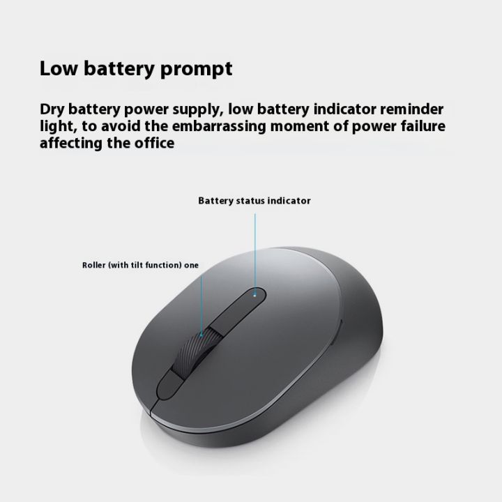 Dell%20MS3320W%20Wireless%20Mouse%20Bluetooth%20Office%20Mouse%20Wireless%20Symmetric%20Mouse%20Black%20and%20GRAY%20-%20Image%206