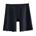 Seamless Safety Shorts Panty For Women High Waist Summer Breathable Ice Silk Underwear Anti Rubbing Under Skirt Boxers Female. 