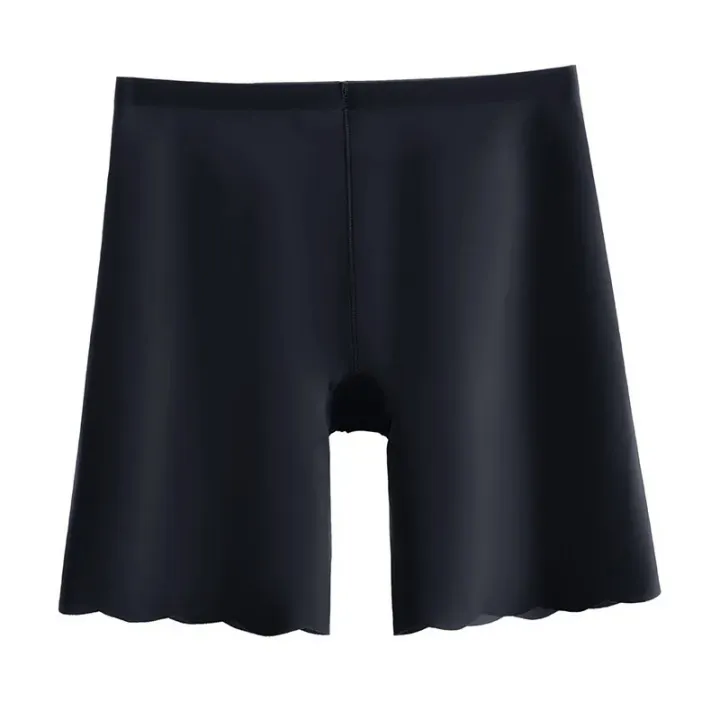 Seamless%20Safety%20Shorts%20Panty%20For%20Women%20High%20Waist%20Summer%20Breathable%20Ice%20Silk%20Underwear%20Anti%20Rubbing%20Under%20Skirt%20Boxers%20Female%20-%20Image%204
