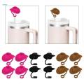 【Prime deal】 4x Straw Covers Cap Creative Straw Dust Plug for Hiking.