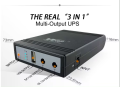 WGP Mini UPS 10400mAh For Router, ONU, CC Camera, WIFI IP Camera Output-5Volt, 9Volt, 12Volt. 